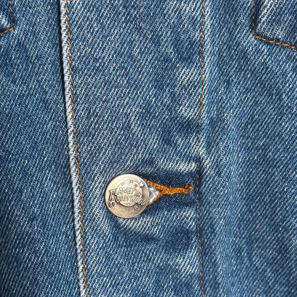 Vintage Planet Hollywood denim jacket - Picture 3 of 9